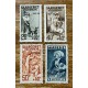 ALEMANIA ESTAMPILLA SARRE 1927 Yv 121/4 SERIE COMPLETA DE ESTAMPILLAS NUEVAS CON GOMA PERROS CRUZ ROJA 80 €